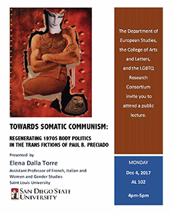 Towards Somatic Communism: Regenerating 1970s Body Politics in the Trans Fictions of Paul B. Preciado